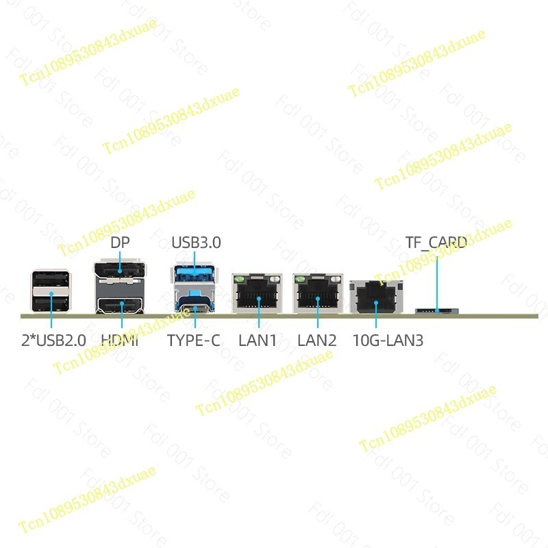 Mini Itx Dual 2.5G Nas Motherboard - เมนบอร์ด Dual 2.5G 10G SFP NAS