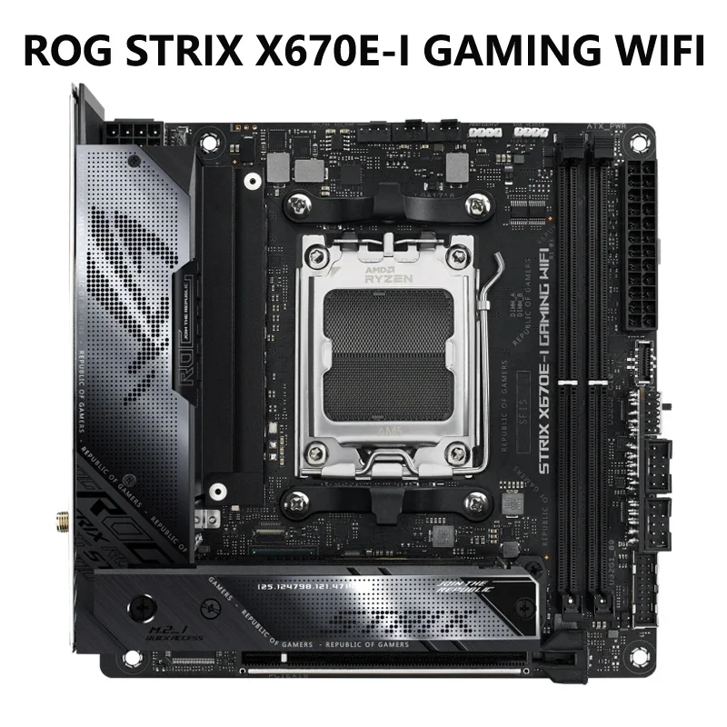 เมนบอร์ดเกมมิ่ง ASUS ROG STRIX - X670E Itx Motherboard บทวิจารณ์และราคา