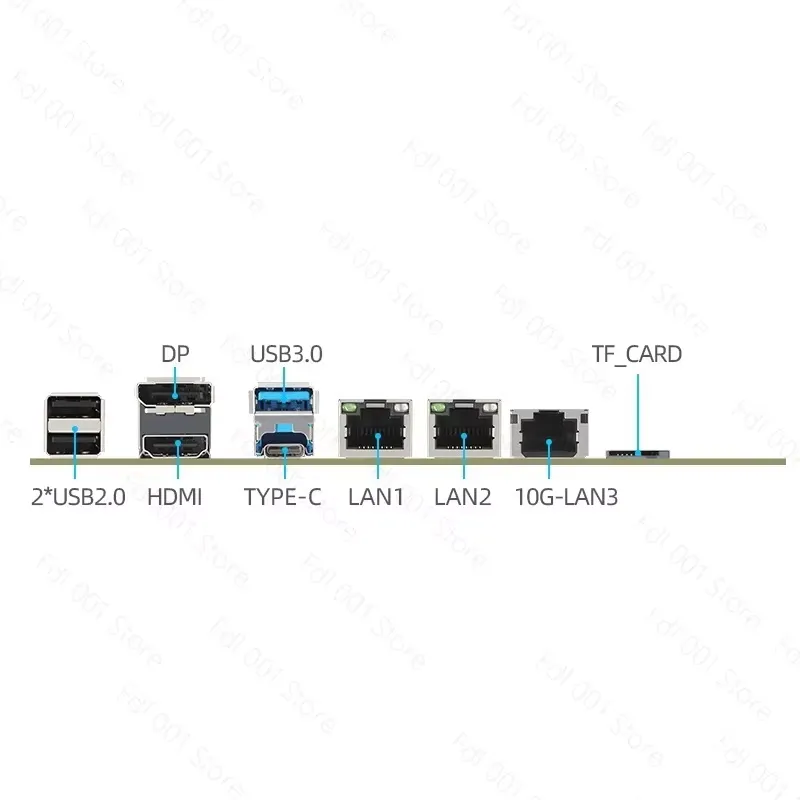 เมนบอร์ด Mini ITX สำหรับ NAS พ - Mini Itx Dual 2.5G Nas Motherboard บทวิจารณ์และราคา
