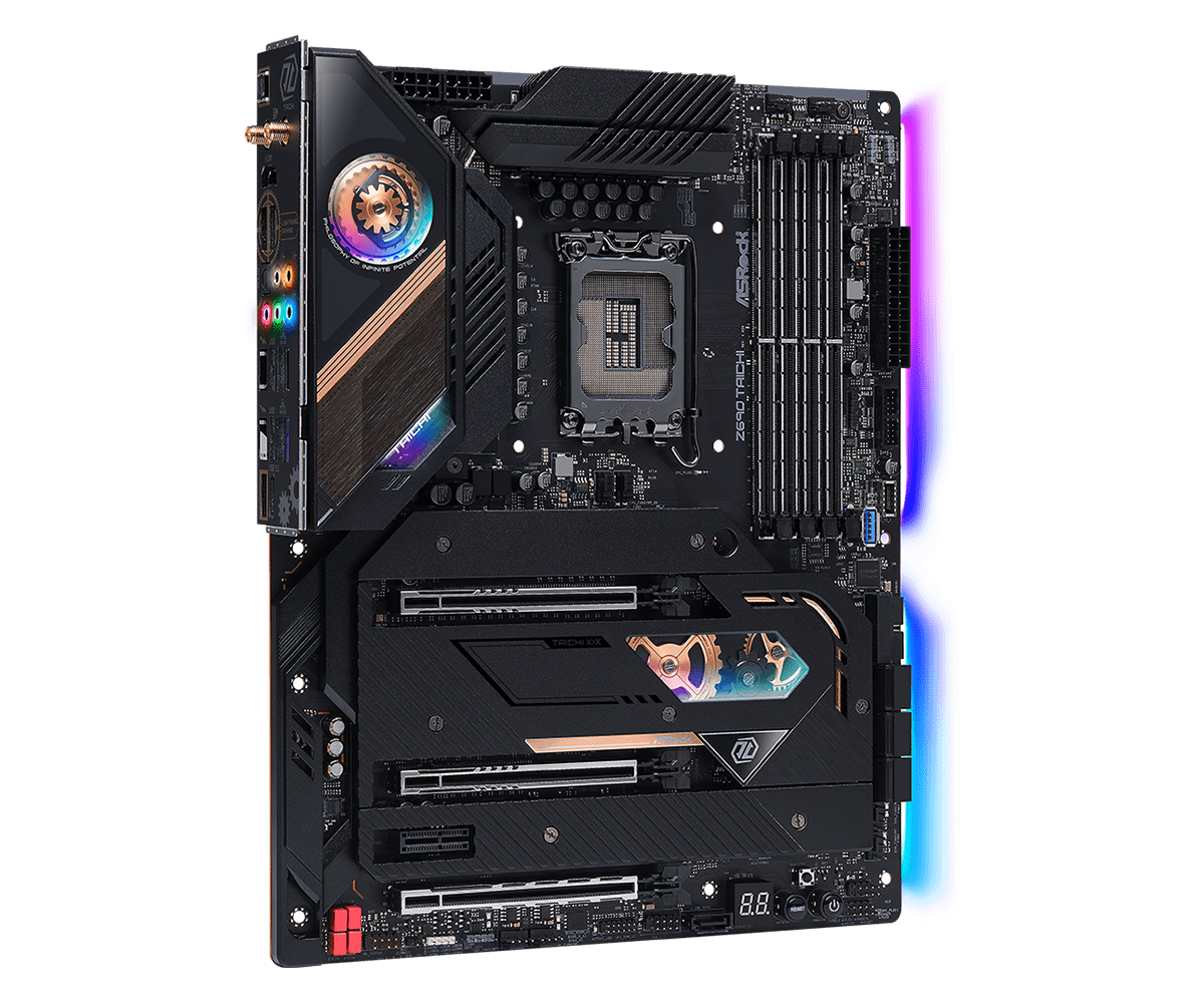 เมนบอร์ด ASROCK Z690 Taichi DD - X870E Atx Motherboard บทวิจารณ์และราคา