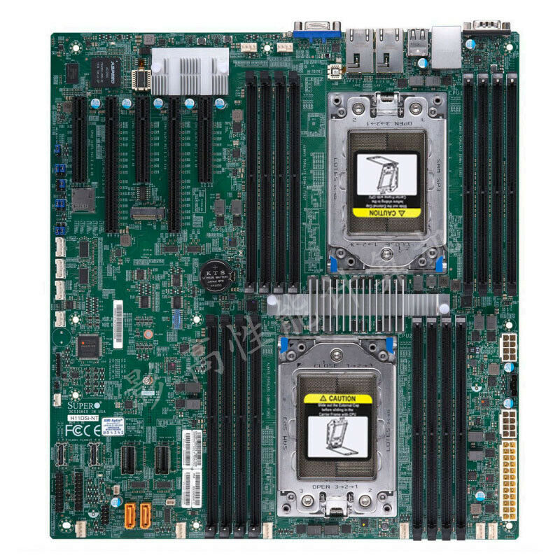 ซูเปอร์ไมค์ H11DSi-NT ซ็อกเก็ต - Dual Socket Sp3 Epyc Motherboard บทวิจารณ์และราคา