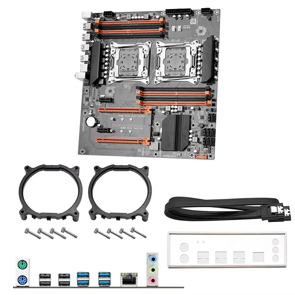 X99 ชุดเมนบอร์ดซีพียูคู่อินเทล - Dual Lga2011-3 Server Motherboard Combo บทวิจารณ์และราคา